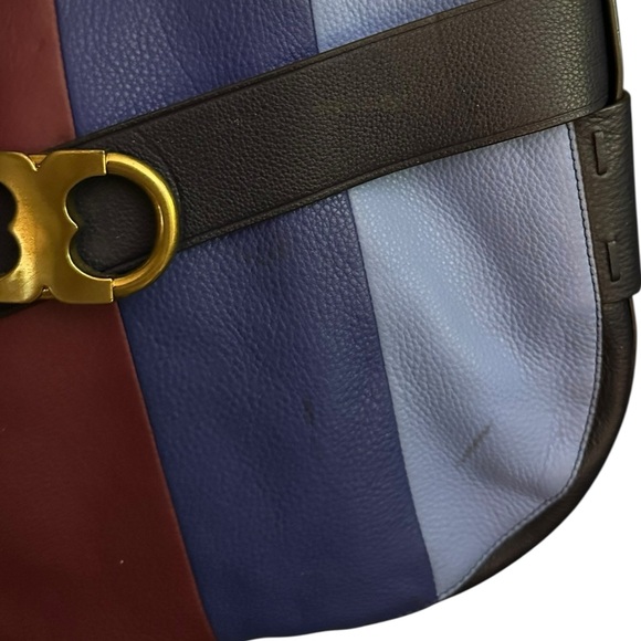 Tory Burch Belted Gemini Leather Bag - Picture 14 of 15